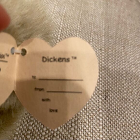 Ty Attic Treasures Collection Bear Dickens Jointed Tan Plush Stuffed Animal 8” - Picture 15 of 16